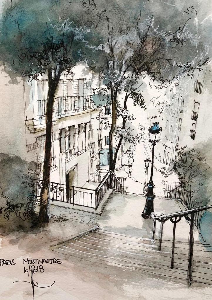 Studio Sacre-Coeur - Chappe Paris Exterior foto